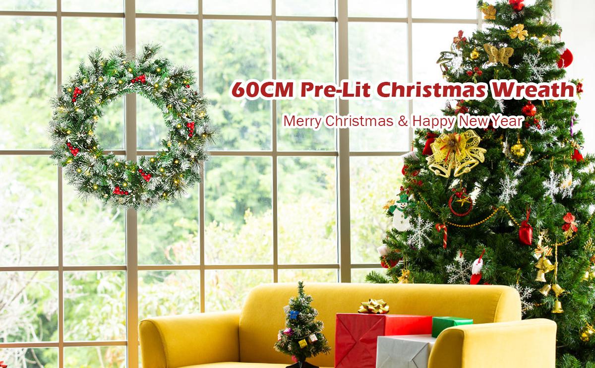 60CM  Christmas Wreath