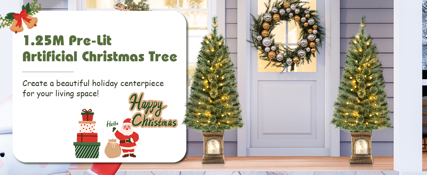 125CM Christmas Tree with Pine Needles