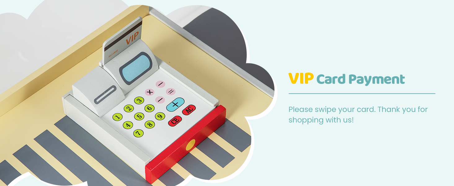 Kids Grocery Store Playset