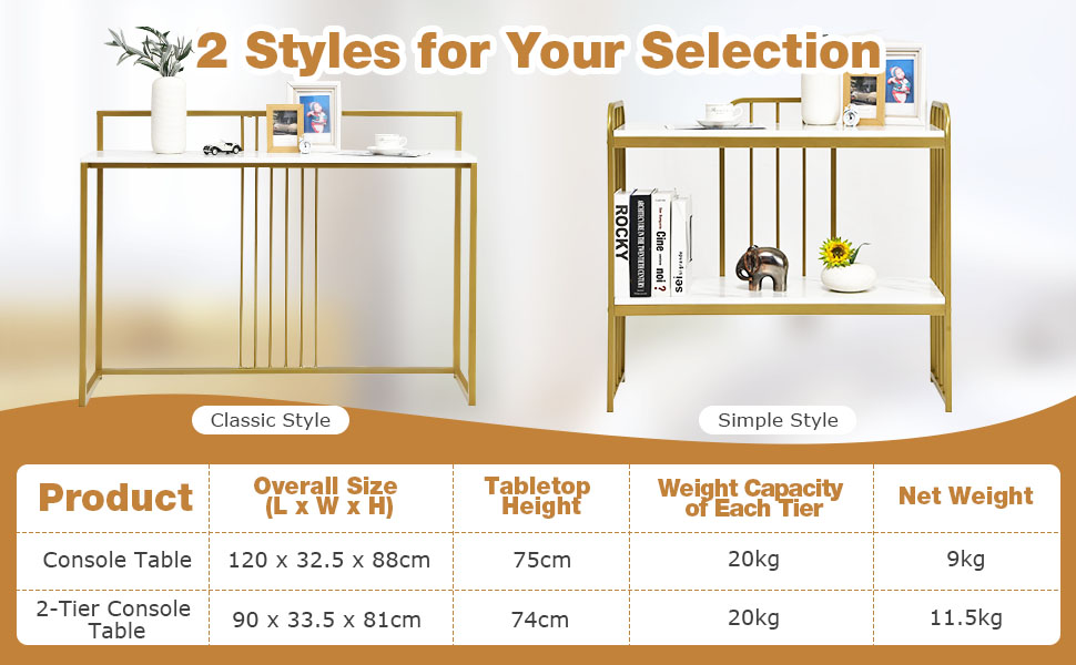 Modern Narrow Console Table