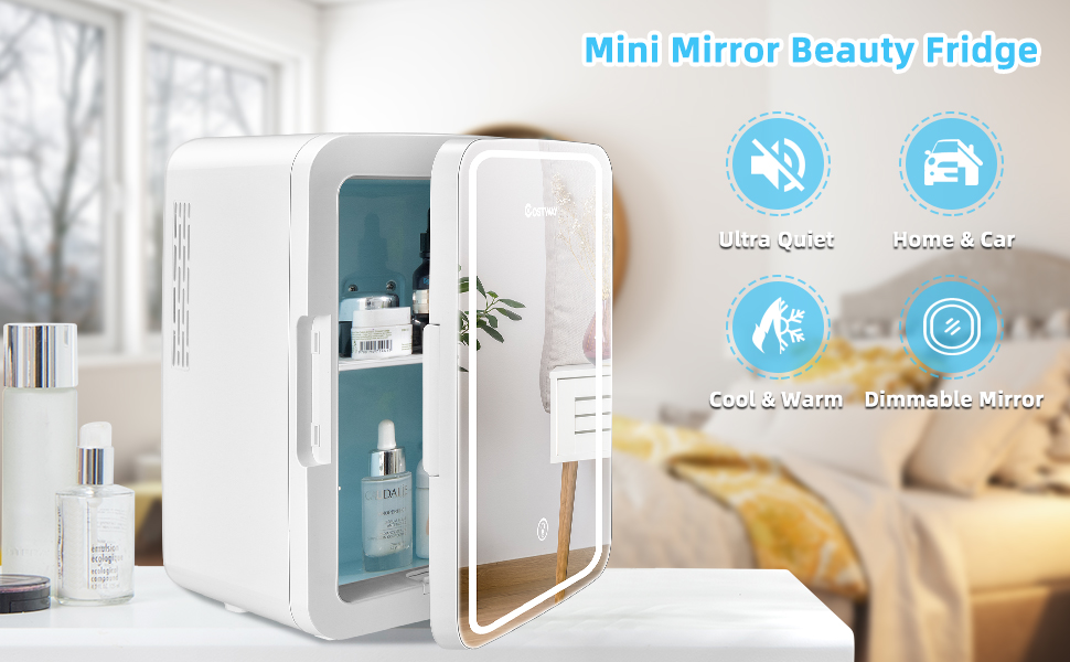 Portable refrigerator light top