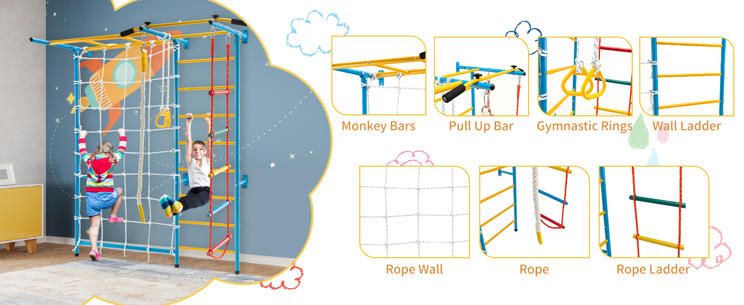 Swedish Ladder Wall and Mat