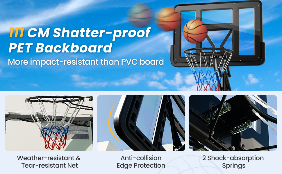 Basketball Hoop Stand with Weight Bag