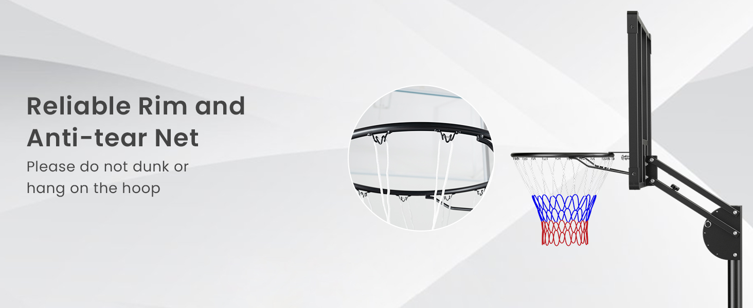 Adjustable Basketball Hoop