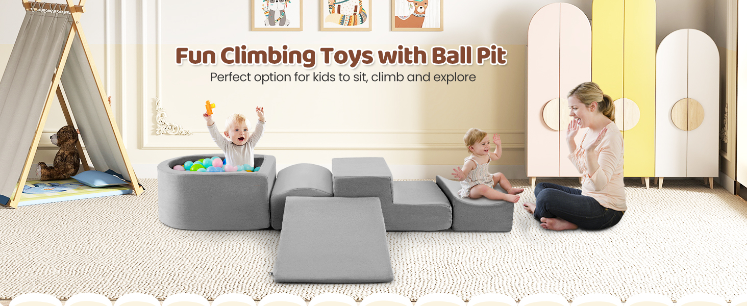 Soft Foam Climbing Toys