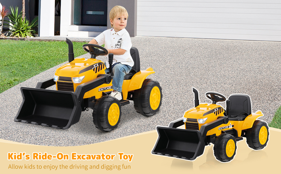 12V Ride-on Excavator