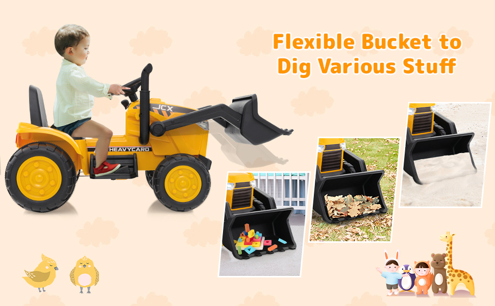 12V Ride-on Excavator