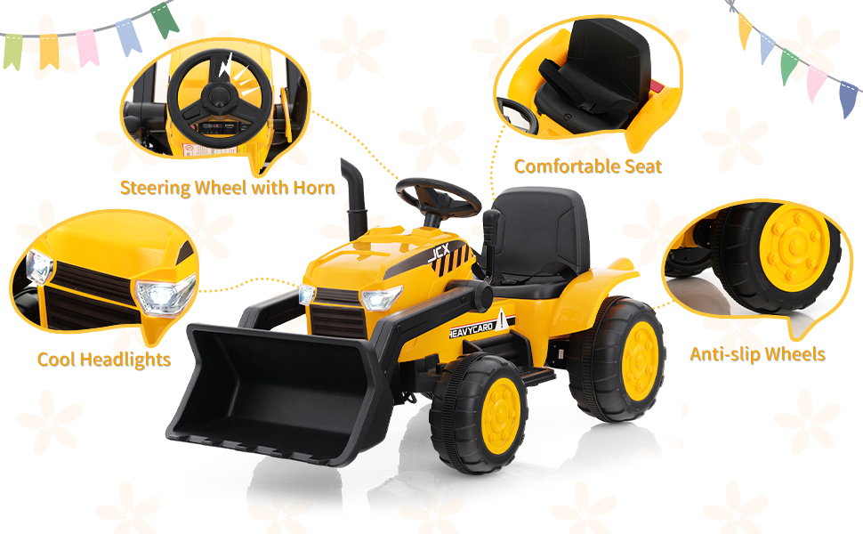 12V Ride-on Excavator