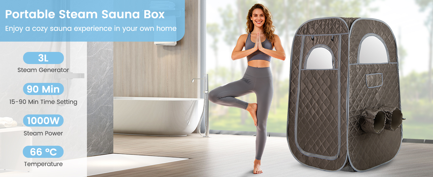 Portable Steam Sauna Tent