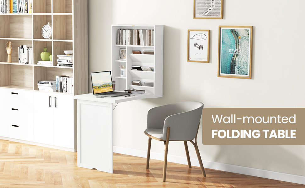 Wall Mounted Folding Table