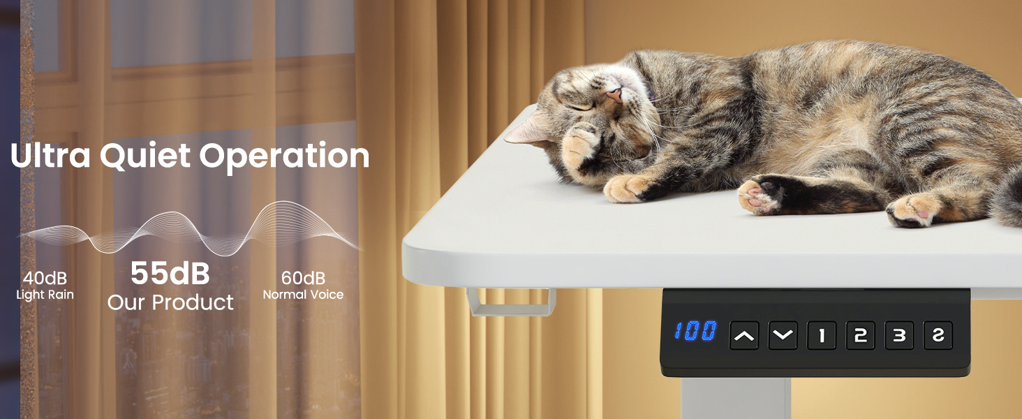 140 x 60 CM Height Adjustable Standing Desk