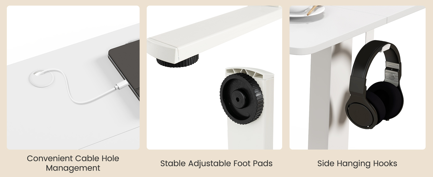 140 x 60 CM Height Adjustable Standing Desk