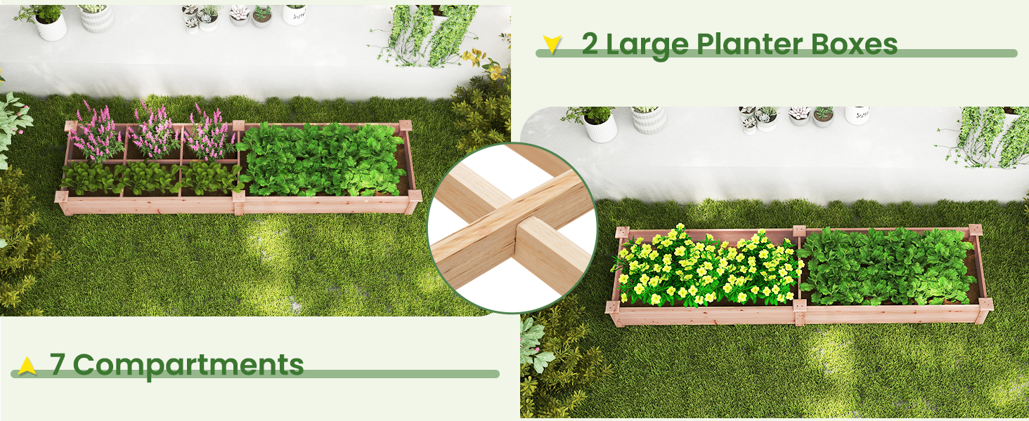 Wooden Raised Garden Bed