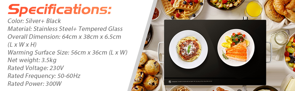 Electric Warming Tray
