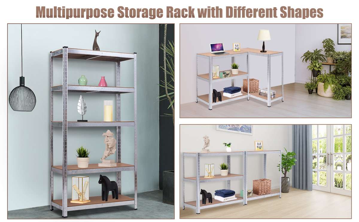 5_Tier_Storage_Rack_with_Boltless_Shelving_and_Adjustable_Shelves