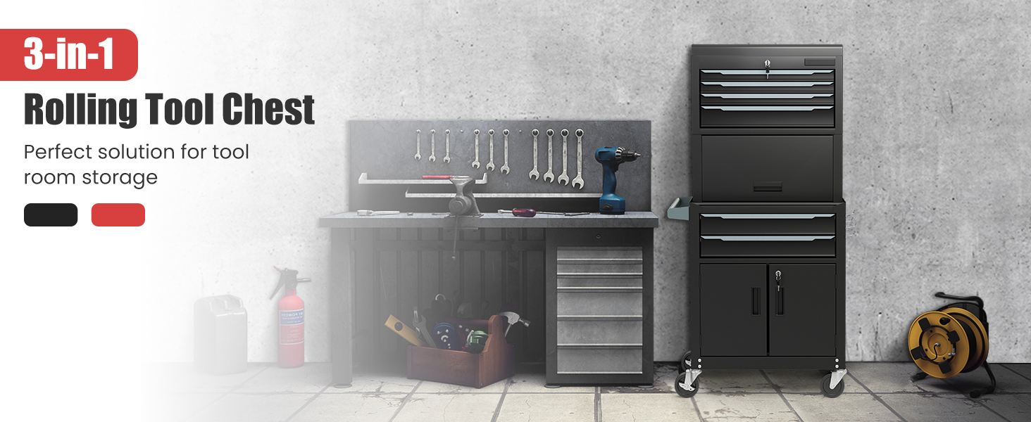 6-Drawer Rolling Tool Chest