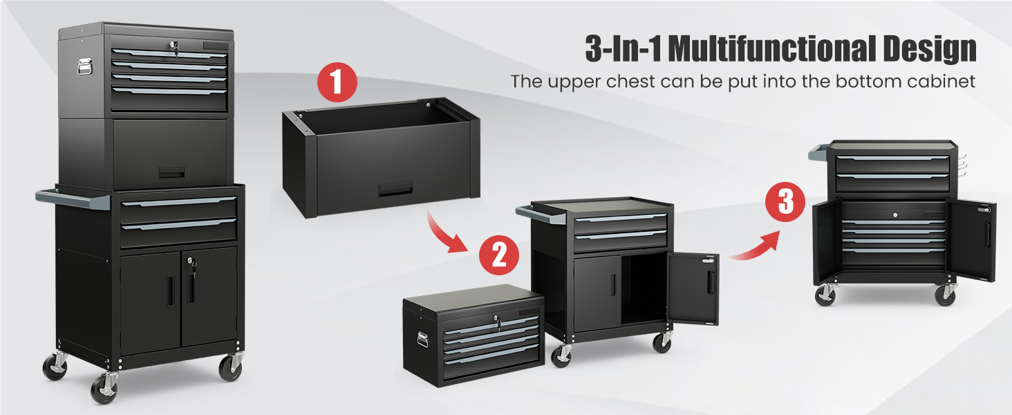 6-Drawer Rolling Tool Chest