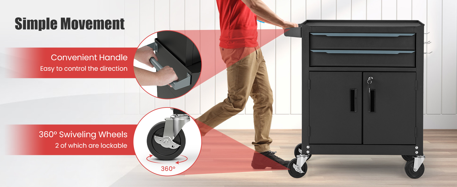 6-Drawer Rolling Tool Chest
