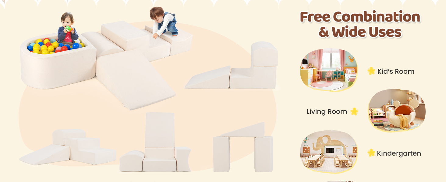 Soft Foam Climbing Toys