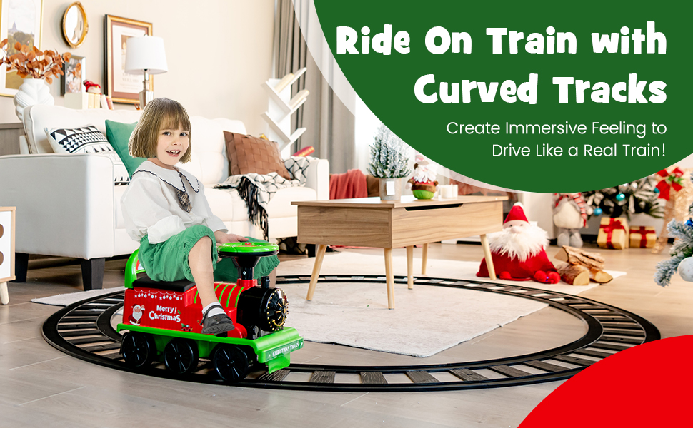 6V Electric Ride On Train