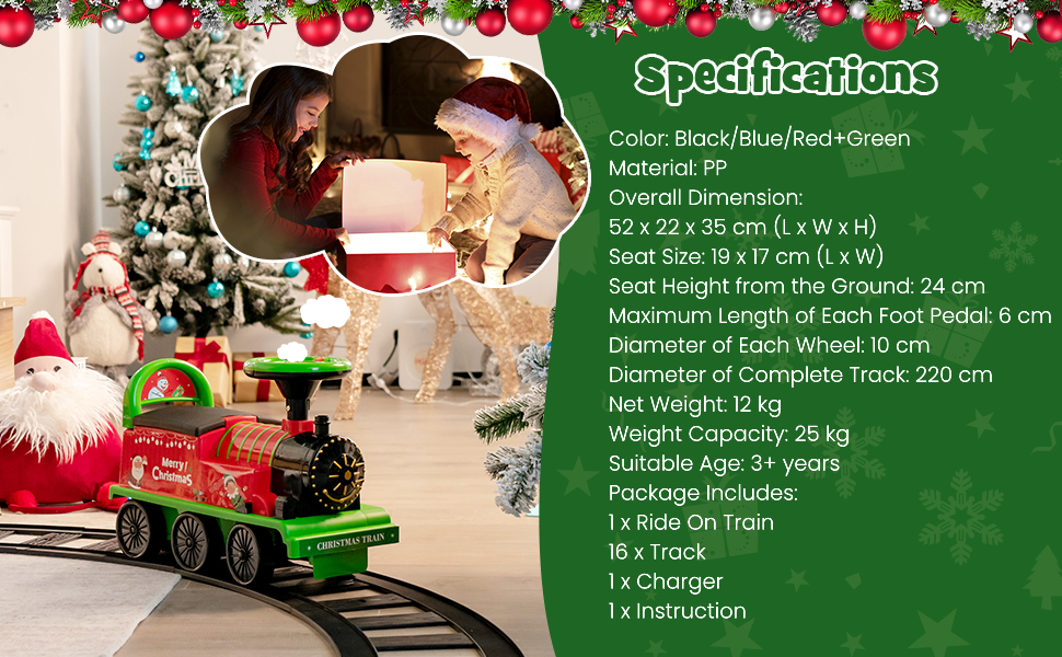 6V Electric Ride On Train