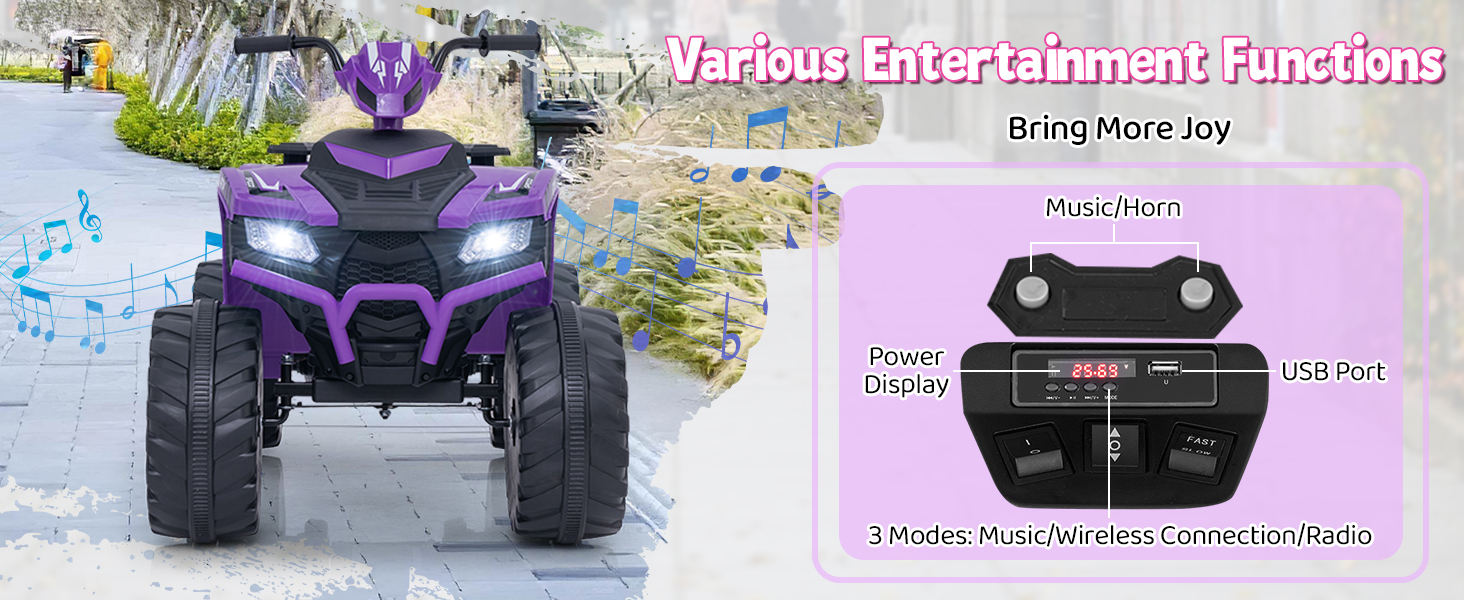 24V Ride On ATV