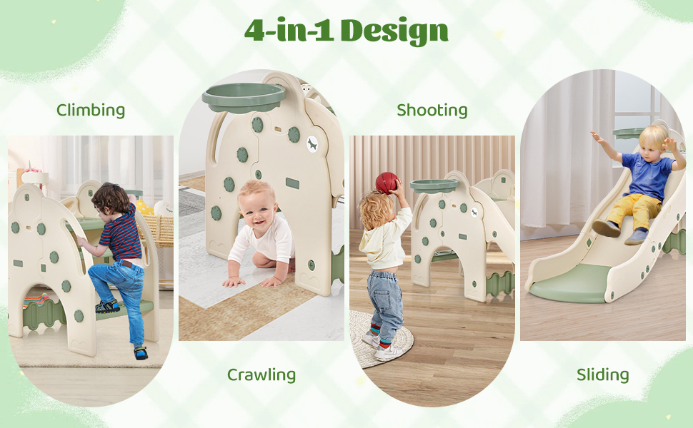 6-in-1 Wooden Baby Stroller Push and Pull Learning Activity Center